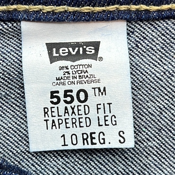 Levi’s Vintage 550 size 10R - Picture 8 of 16